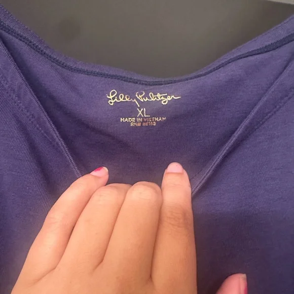 EUC Lilly Pulitzer boatneck knit top - Picture 2 of 3